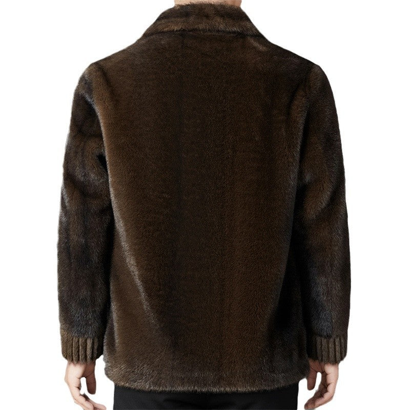 ADRIANO | LUXUEUS KORTE MINKENFUR COAT