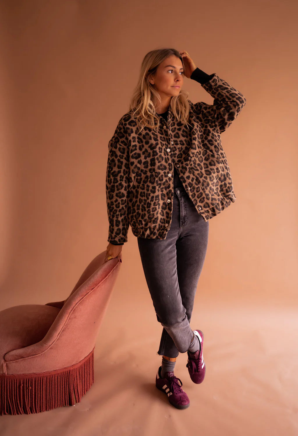 Oranji ® | Fiorenza | Den leopard bomber