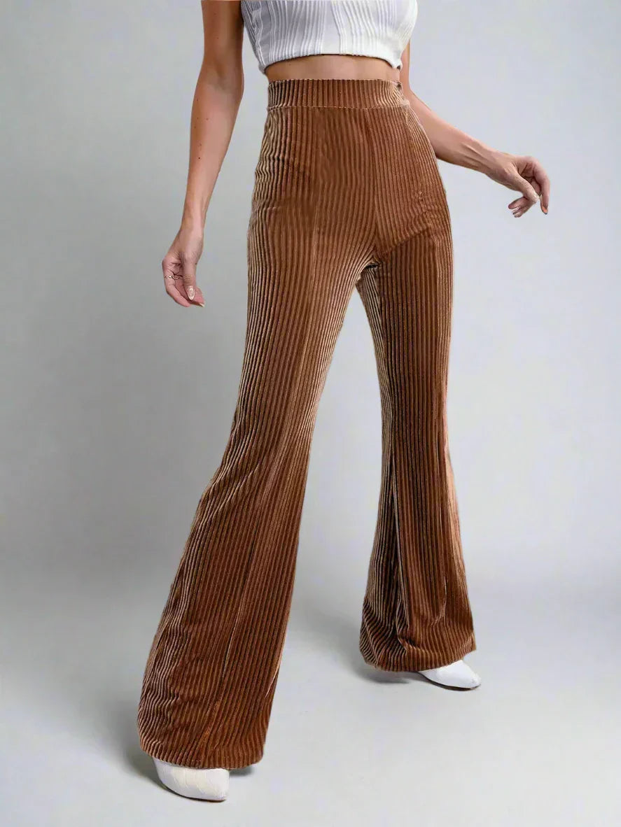 Oranji ® | Conti | Flare Corduroy Broek