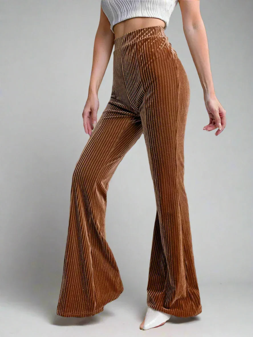Oranji ® | Conti | Flare Corduroy Broek