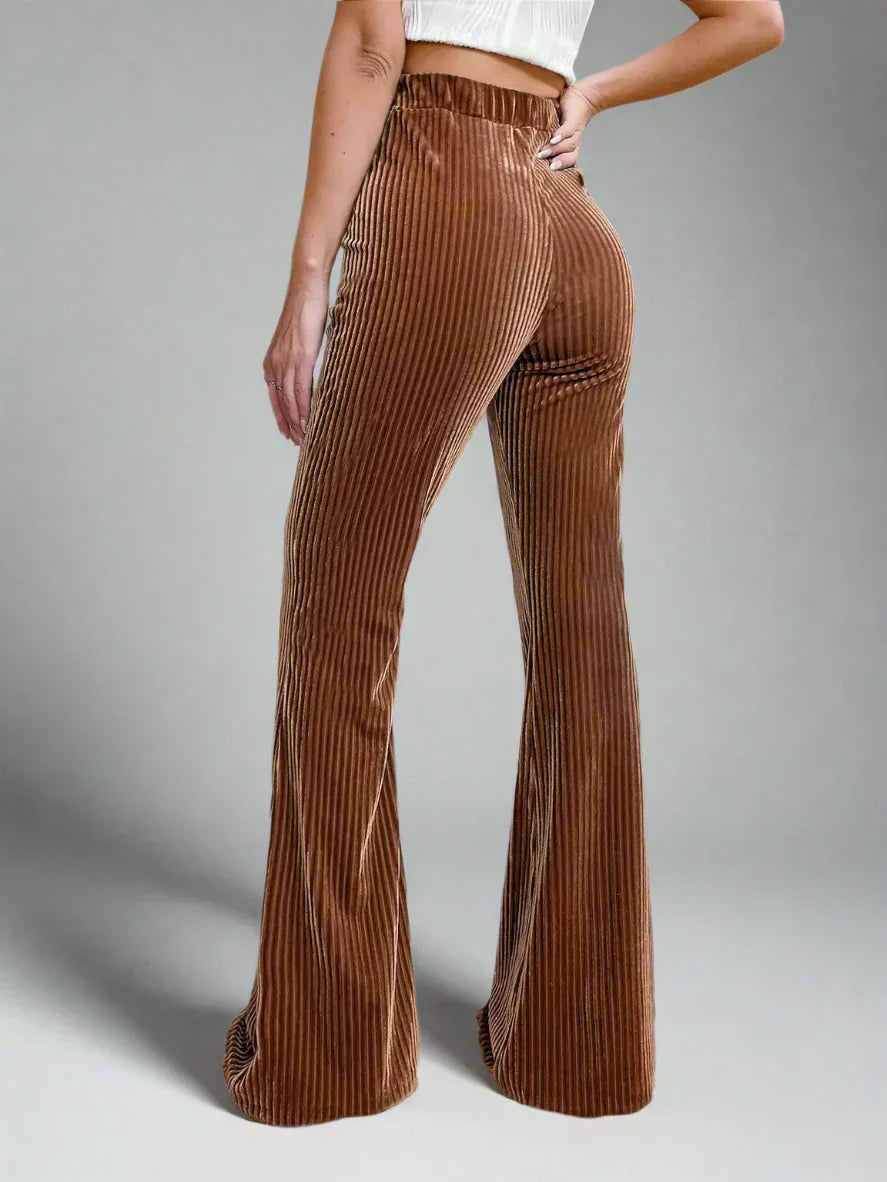 Oranji ® | Conti | Flare Corduroy Broek