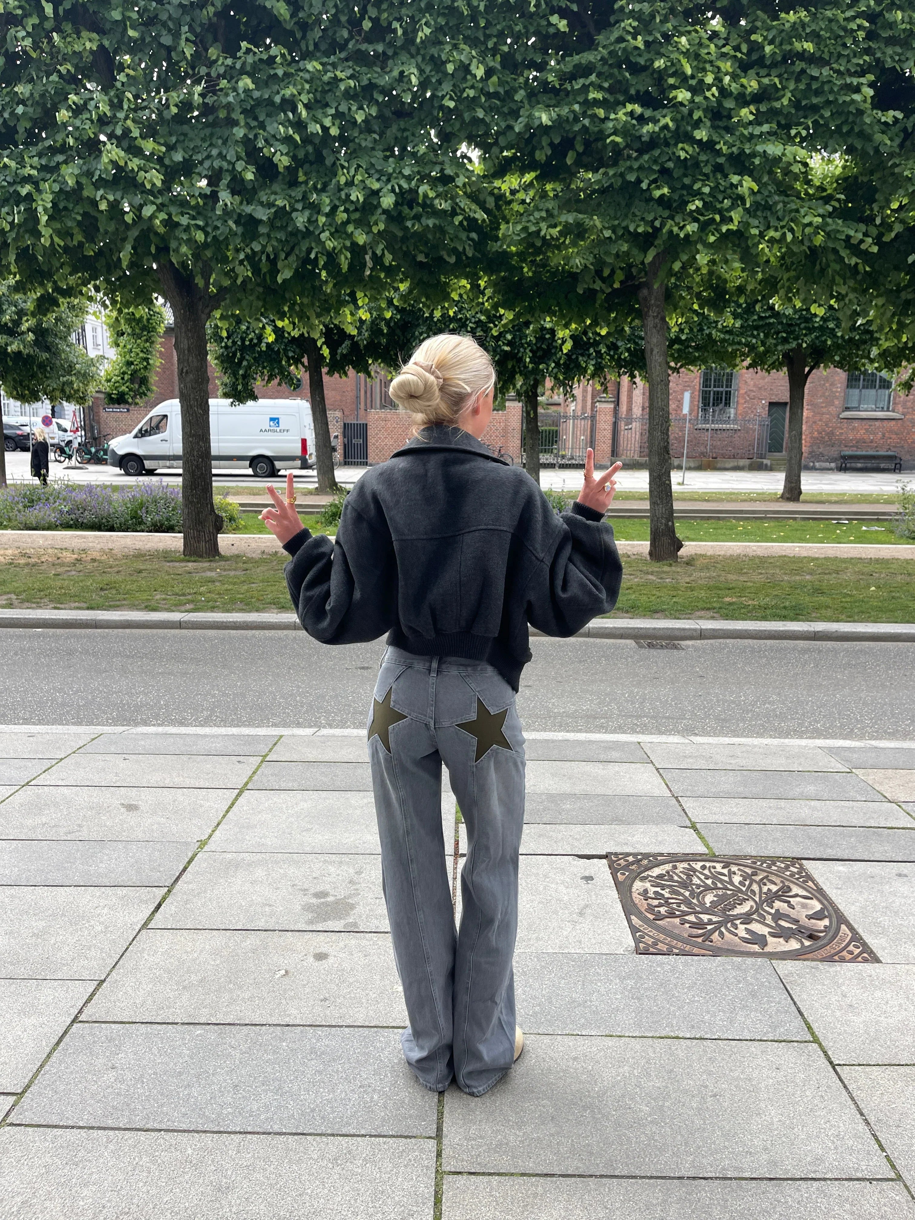 Oranji ® | Lily | Oversized star jeans