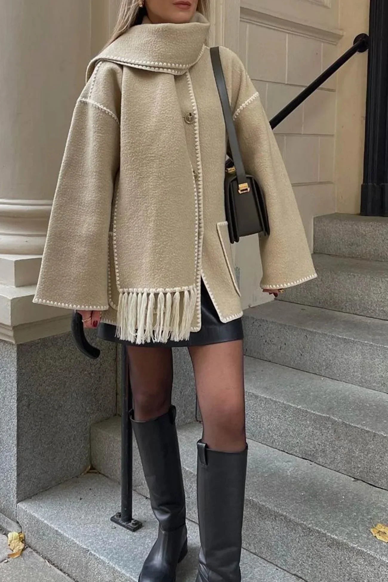 Oranji ® | Claire | Scarf Coat