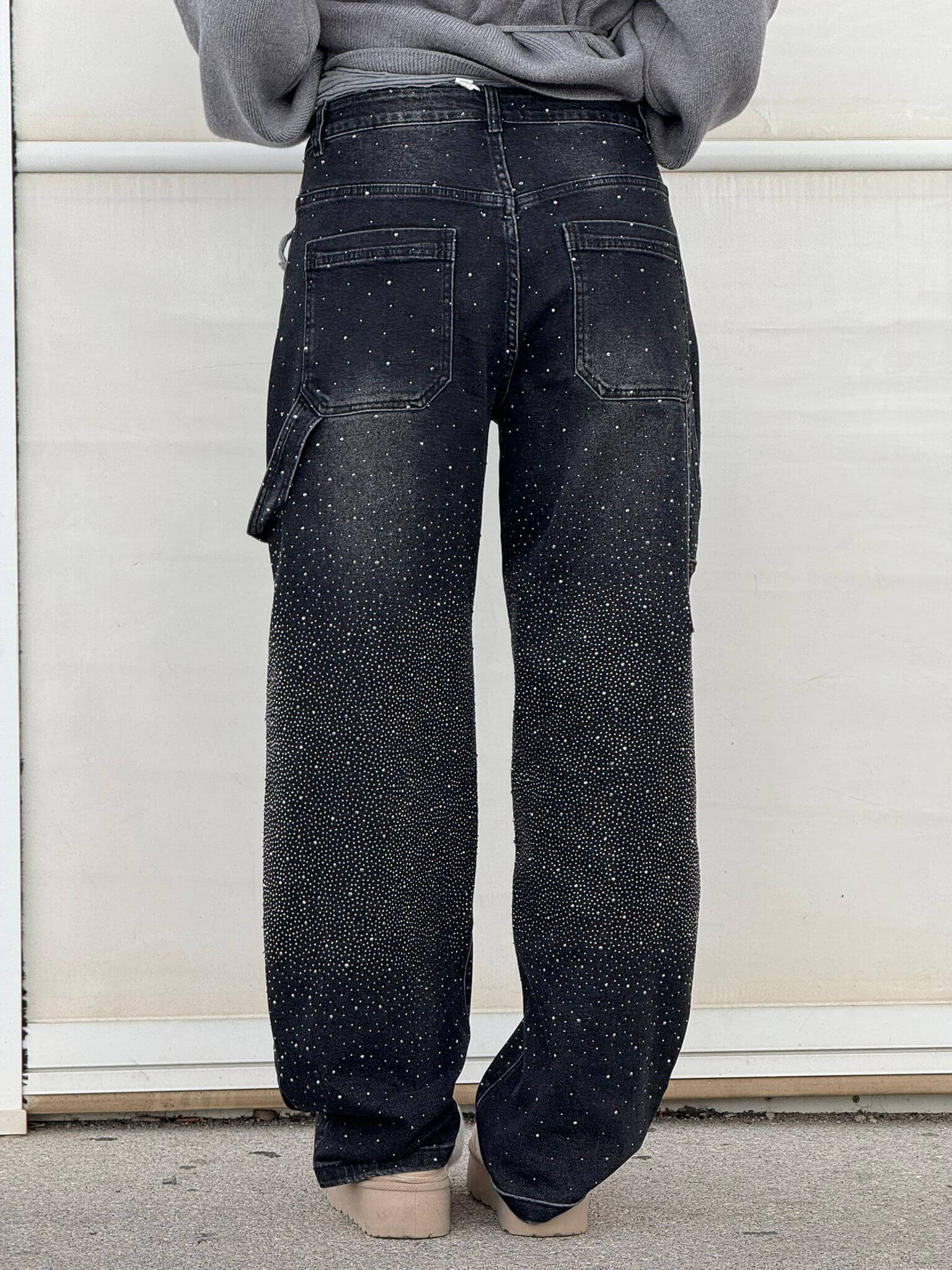 Oranji ® | Ballon | Glanzende Denim Jeans