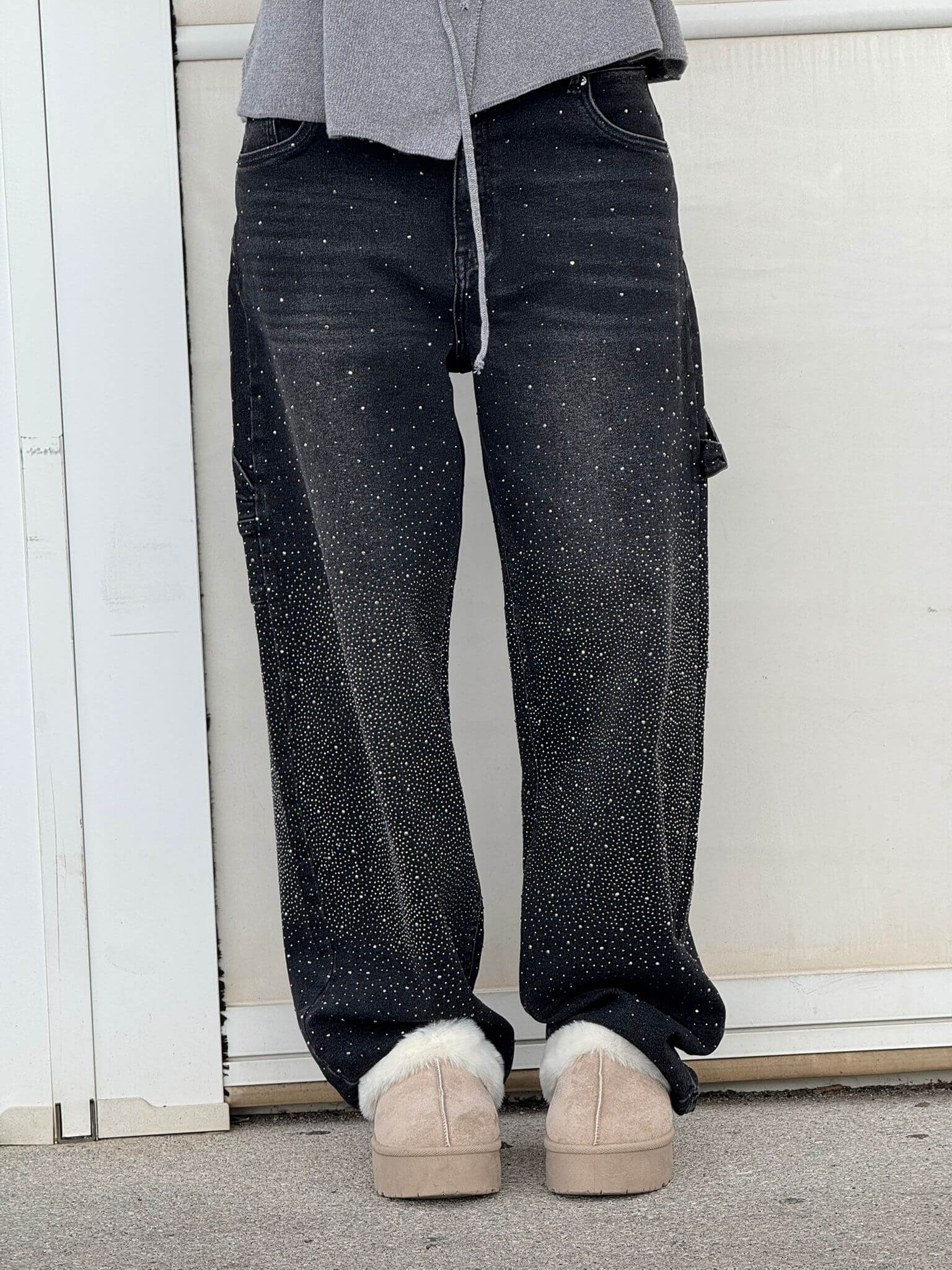 Oranji ® | Ballon | Glanzende Denim Jeans