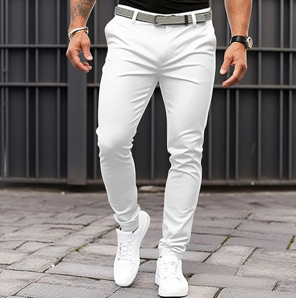 Oranji ® |  Heren Slim Fit Chino Broek
