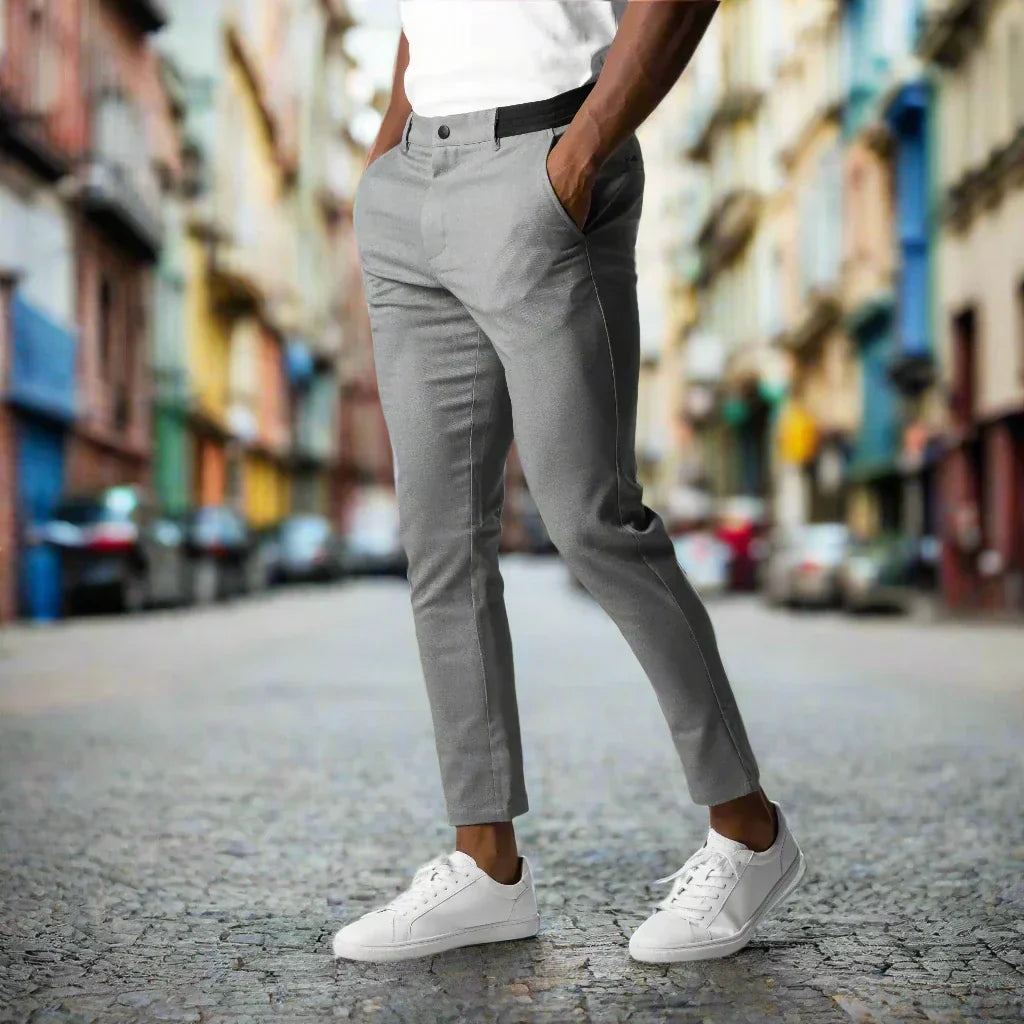 Oranji ® | Stijlvolle Slim-Fit Stretch Broek