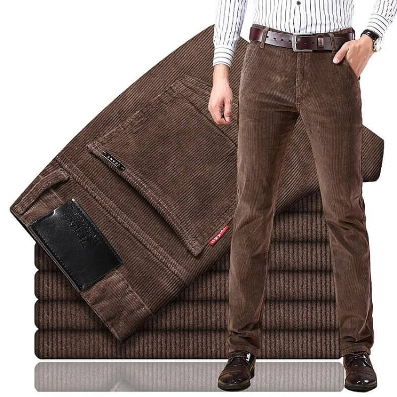 Oranji ® |  Klassieke Corduroy Herenbroek
