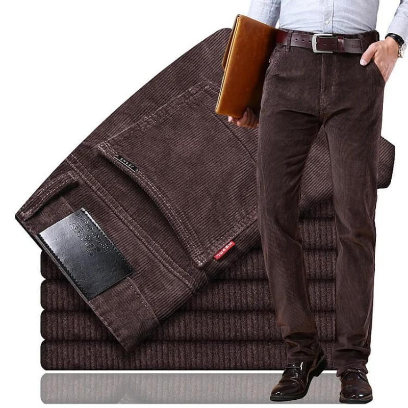 Oranji ® |  Klassieke Corduroy Herenbroek