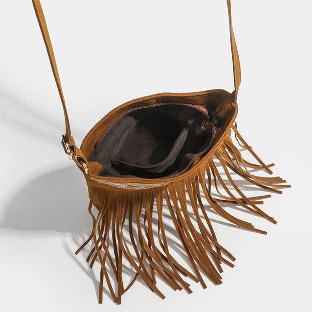 Oranji ® | Western | Fringe Crossbody Tas