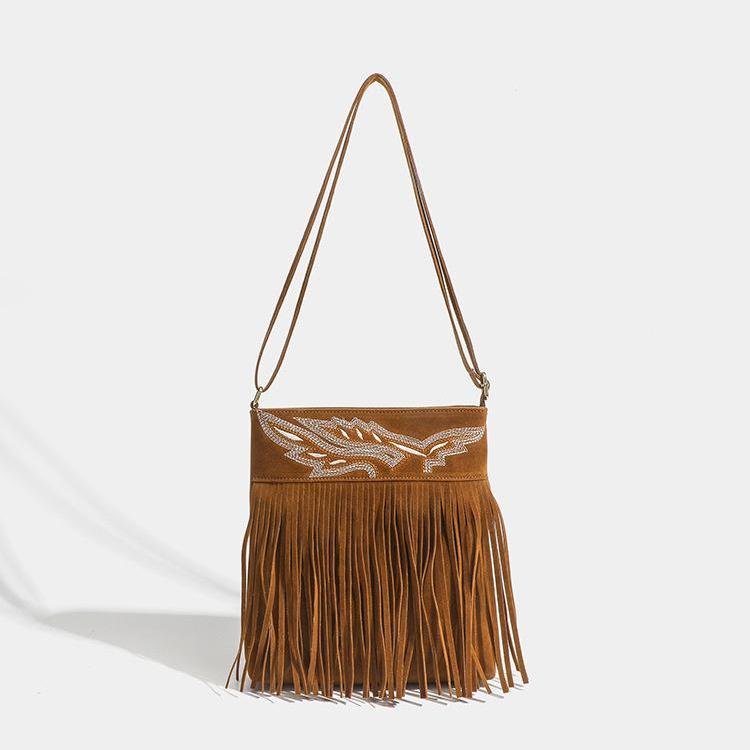 Oranji ® | Western | Fringe Crossbody Tas