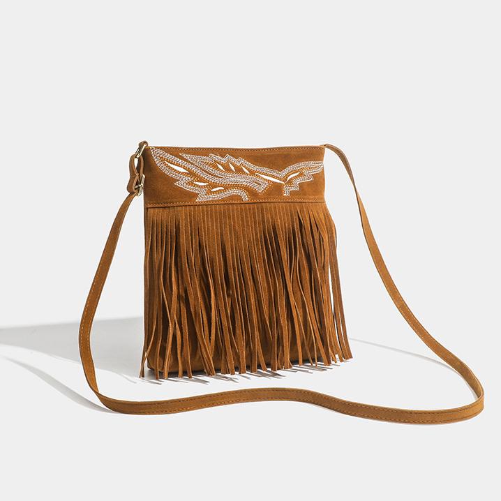 Oranji ® | Western | Fringe Crossbody Tas
