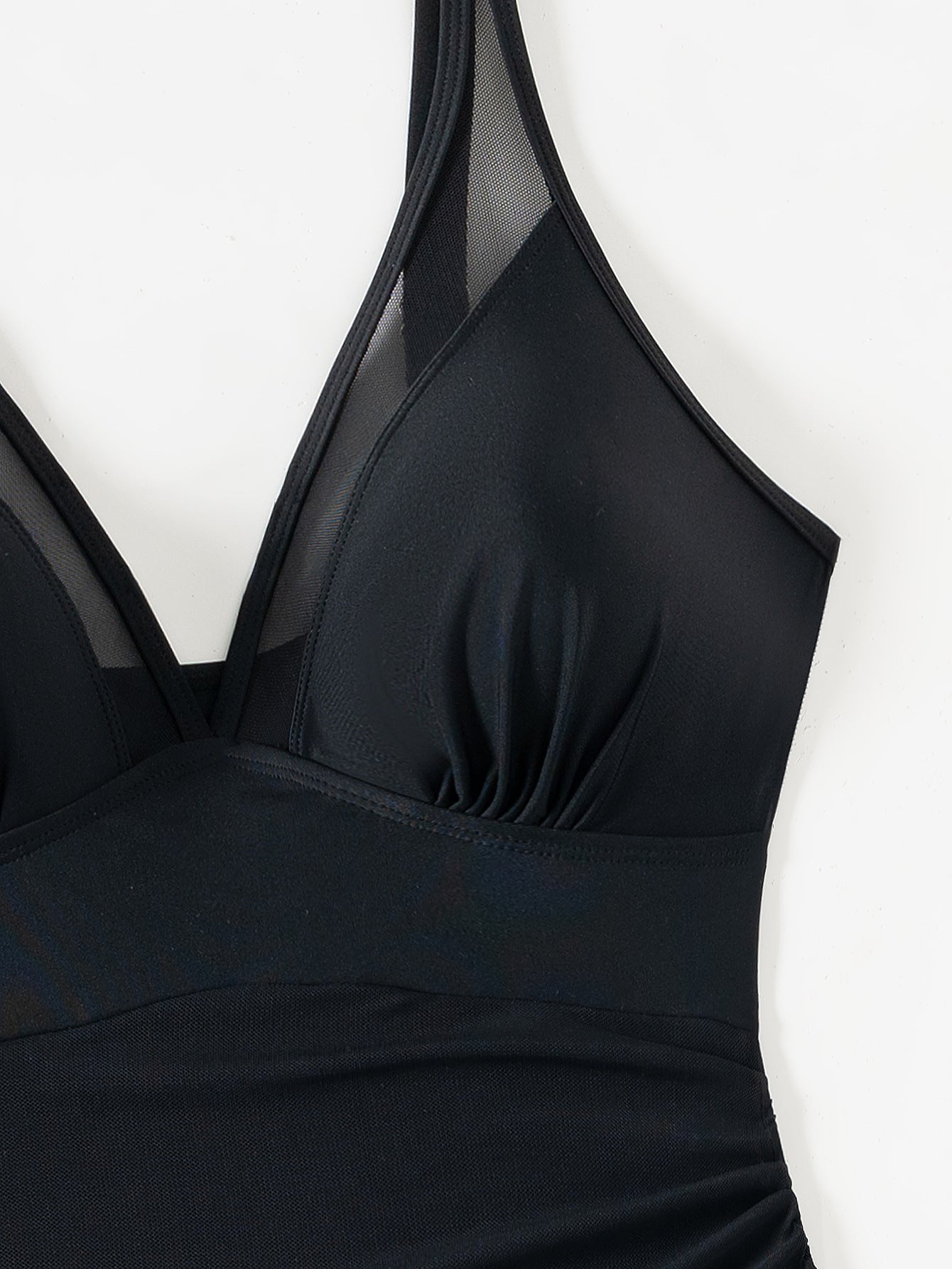 Luba – Slankmakende netstof badpak sarong