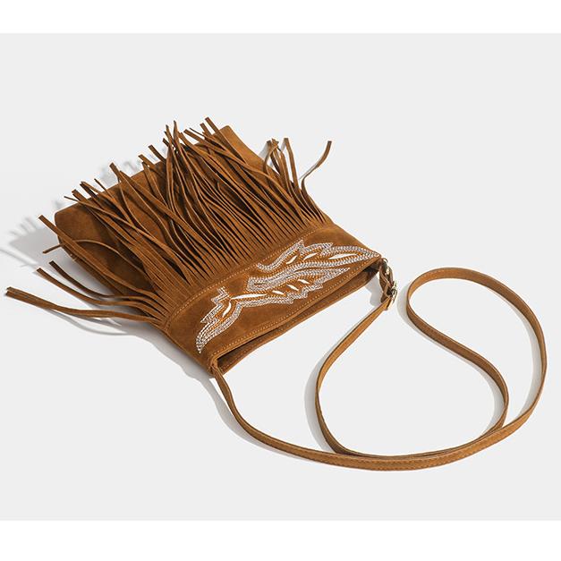 Oranji ® | Western | Fringe Crossbody Tas