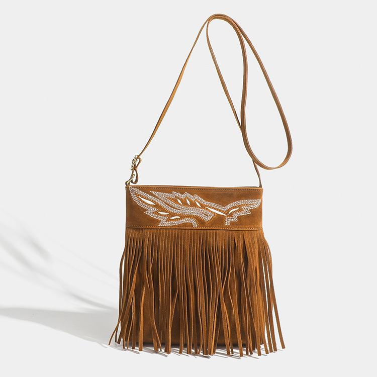 Oranji ® | Western | Fringe Crossbody Tas