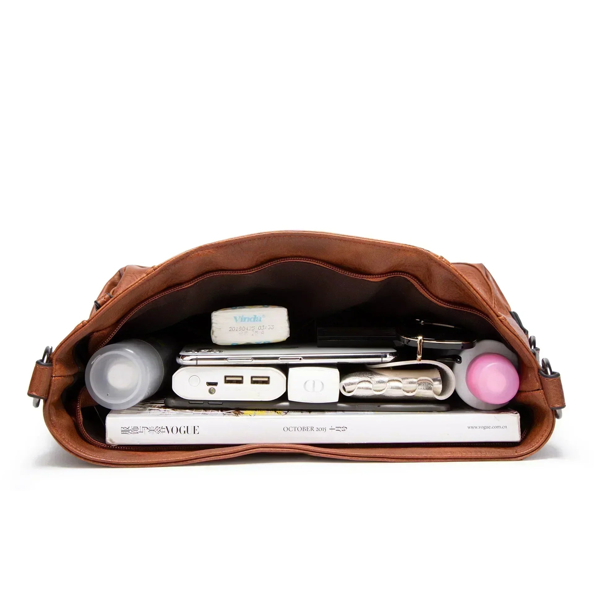 Nora - Dagelijkse Leren Tas