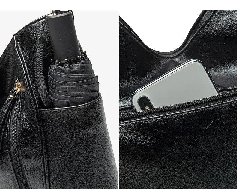 Lina - Luxe Leren Tas