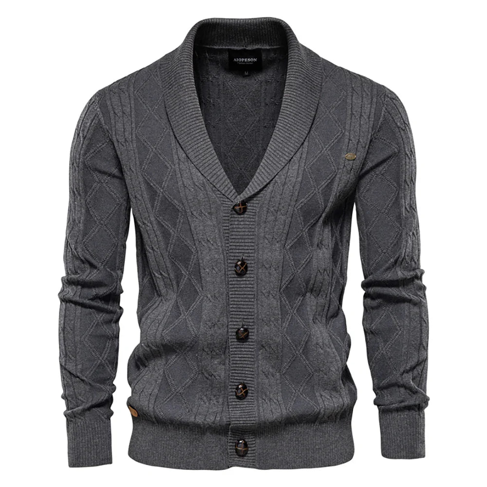 Peaky™ | Heren Cardigan met Knopen
