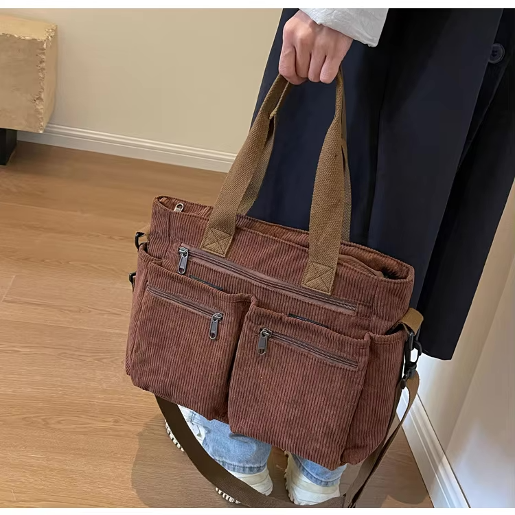 Oranji ® | Urban Cord Tote | Schoudertas