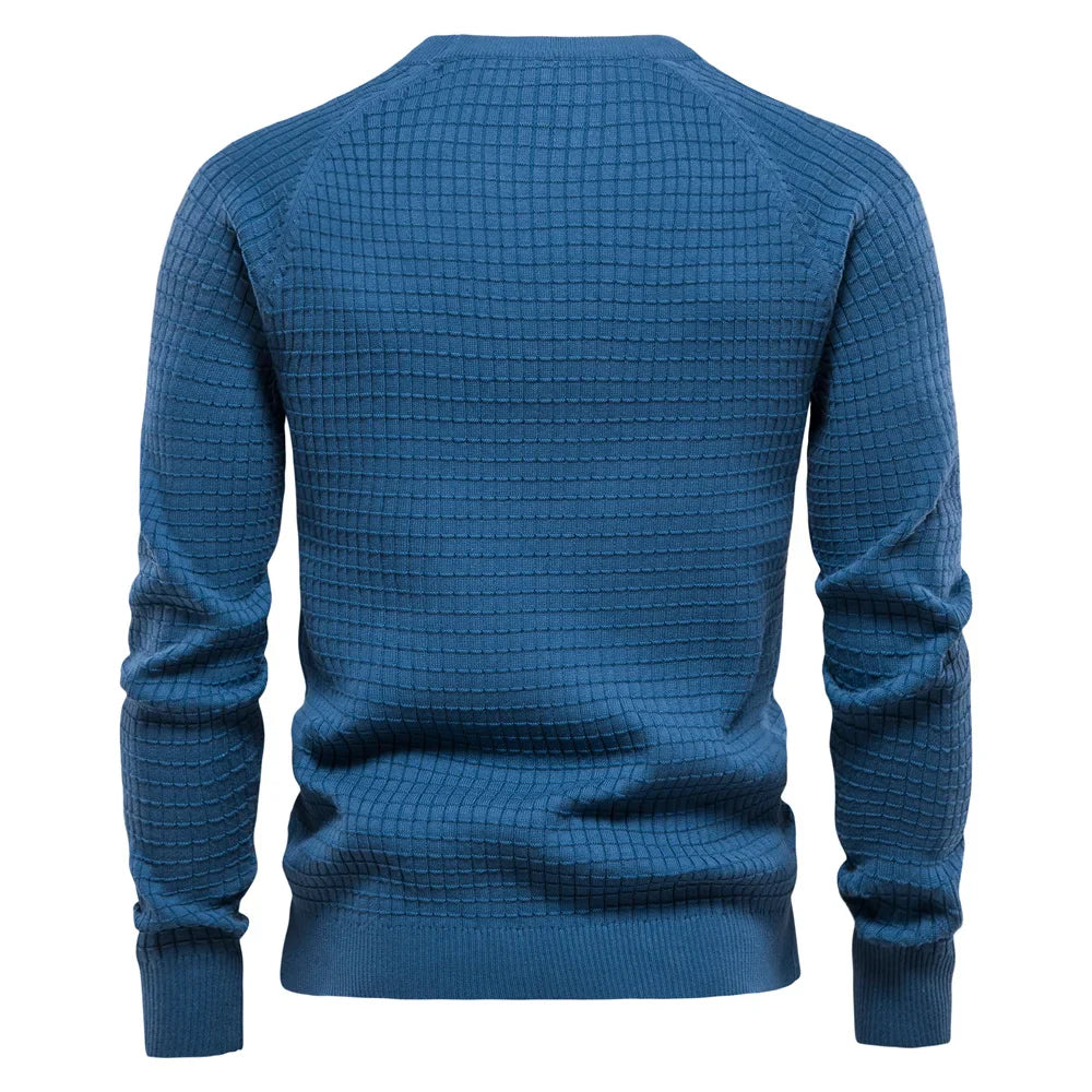 Peaky™ | Herentrui Met Rasterpatroon
