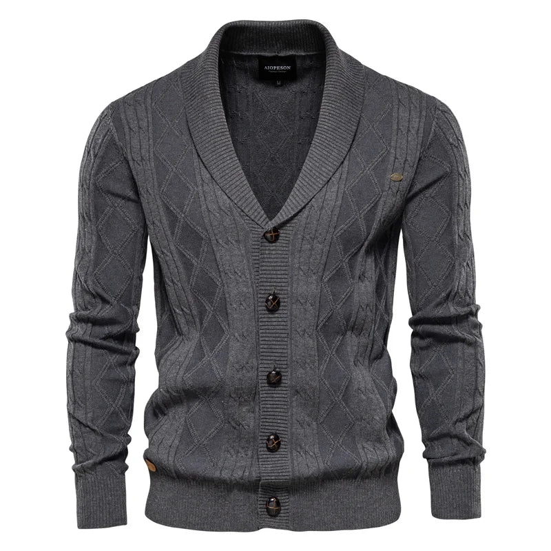 MIRAVO | Heren cardigan met knopen