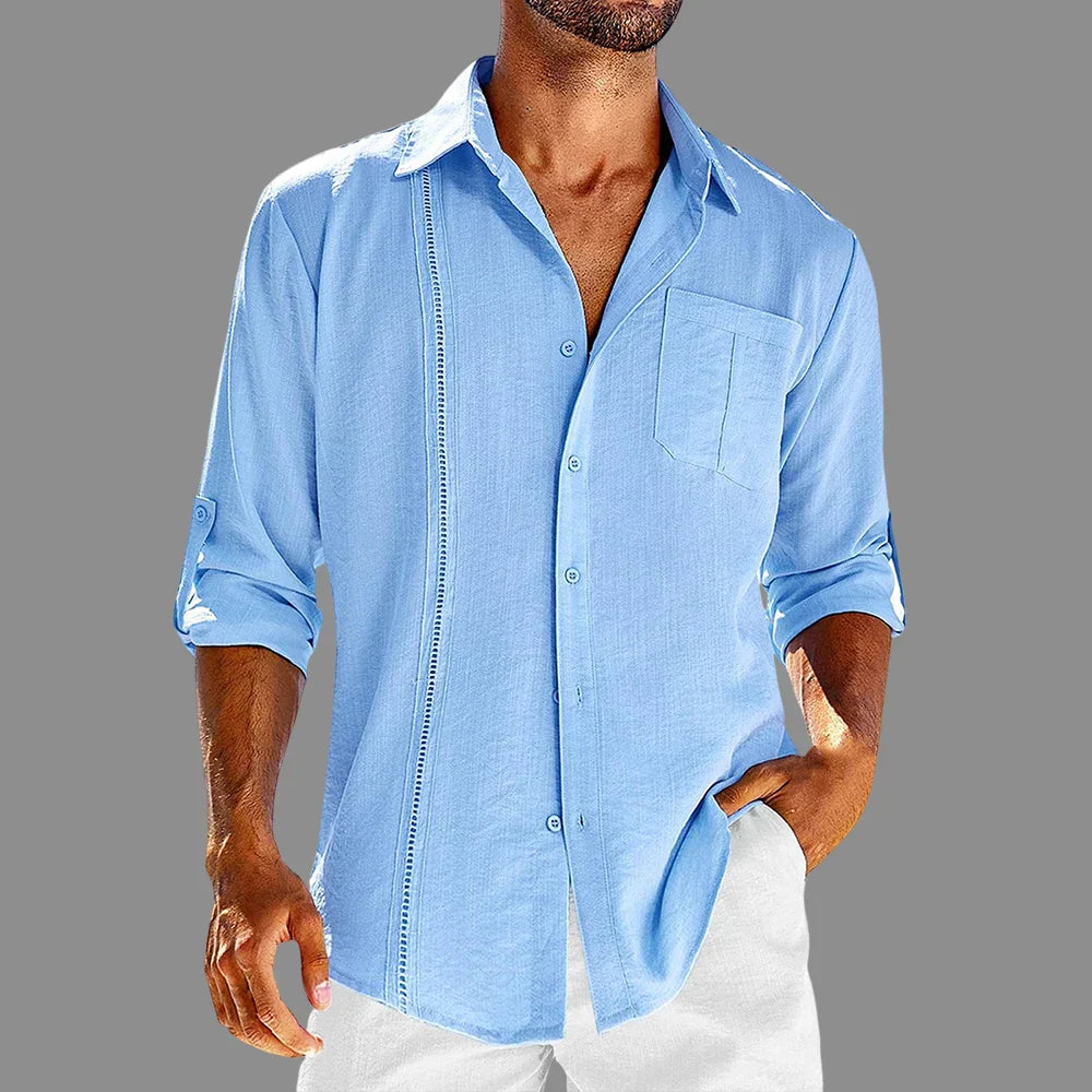 Oranji ® | Mathis - Het lichte en elegante overhemd voor de zomer