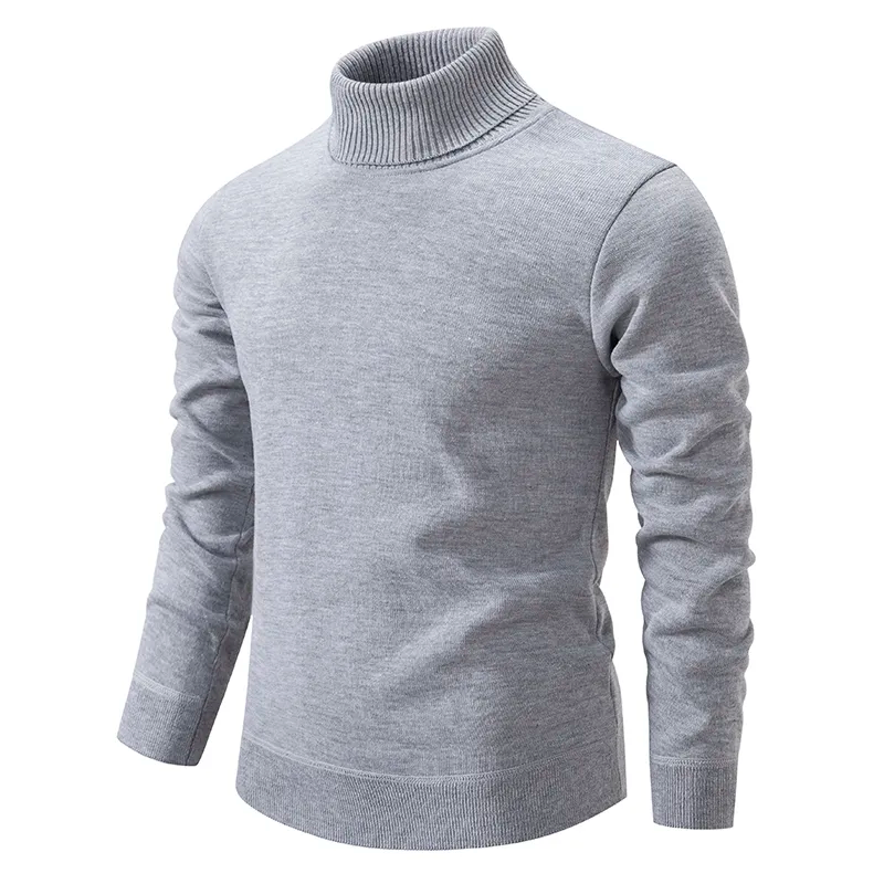 Oranji ® |  Heren Coltrui van Zacht Gebreid Materiaal