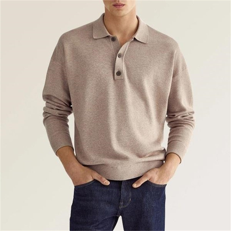 Oranji ® |  Polo met Lange Mouwen