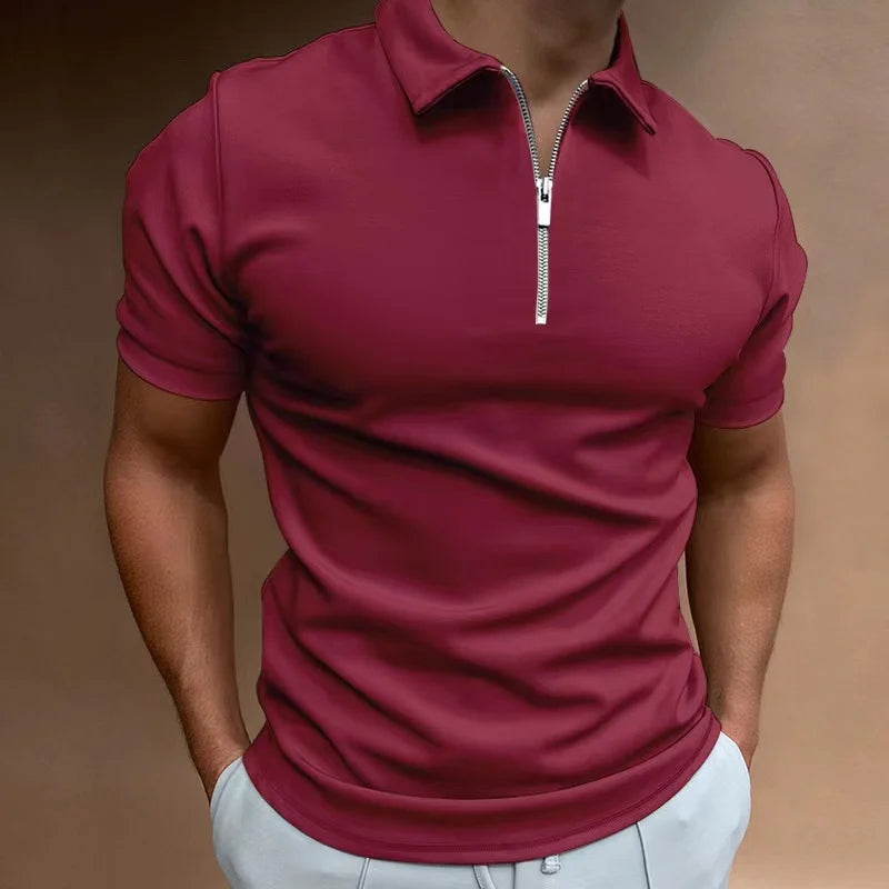 Oranji ® | Thijs - De Klassieke Rits Polo Shirt
