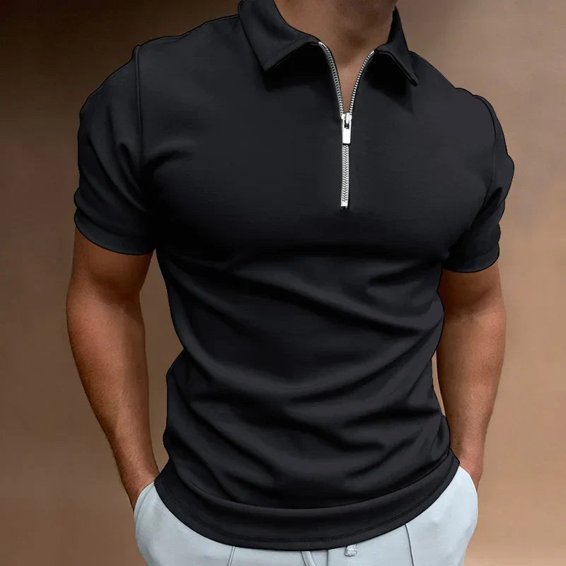 Oranji ® | Thijs - De Klassieke Rits Polo Shirt