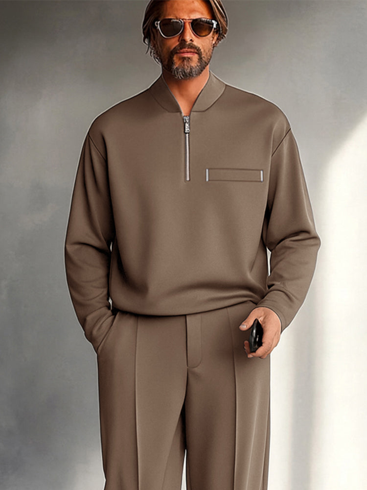 Moeiteloze Eenvoudige Stijl Matchende Set