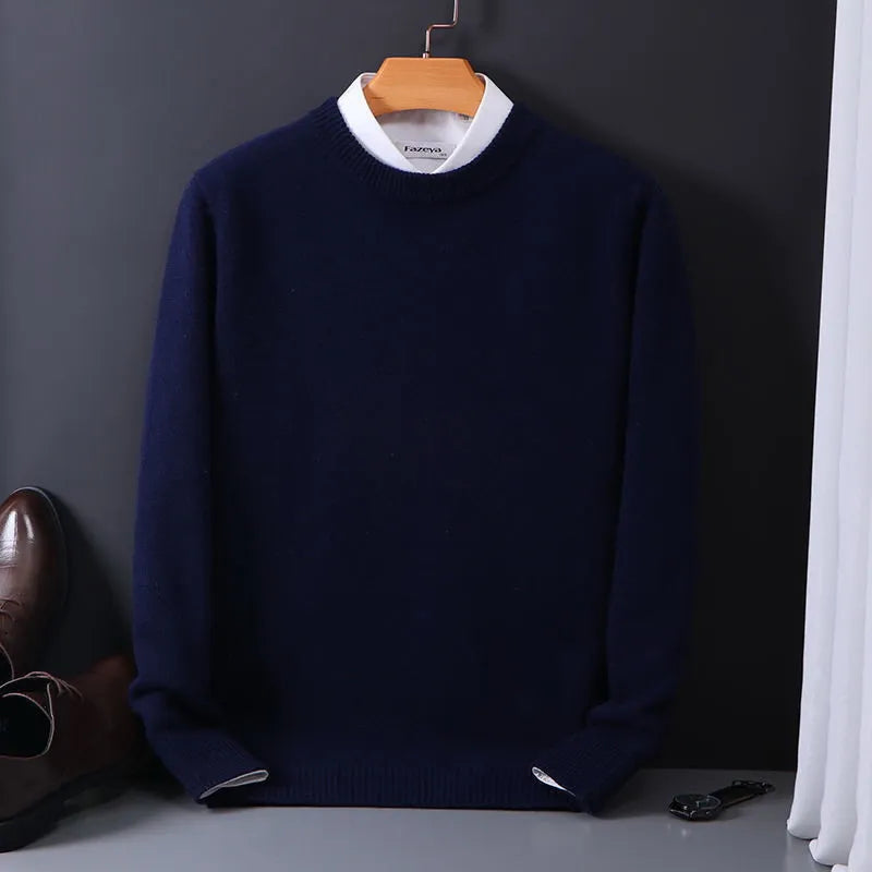 Oranji ® |  Elegante Heren Trui met Kraagdetail