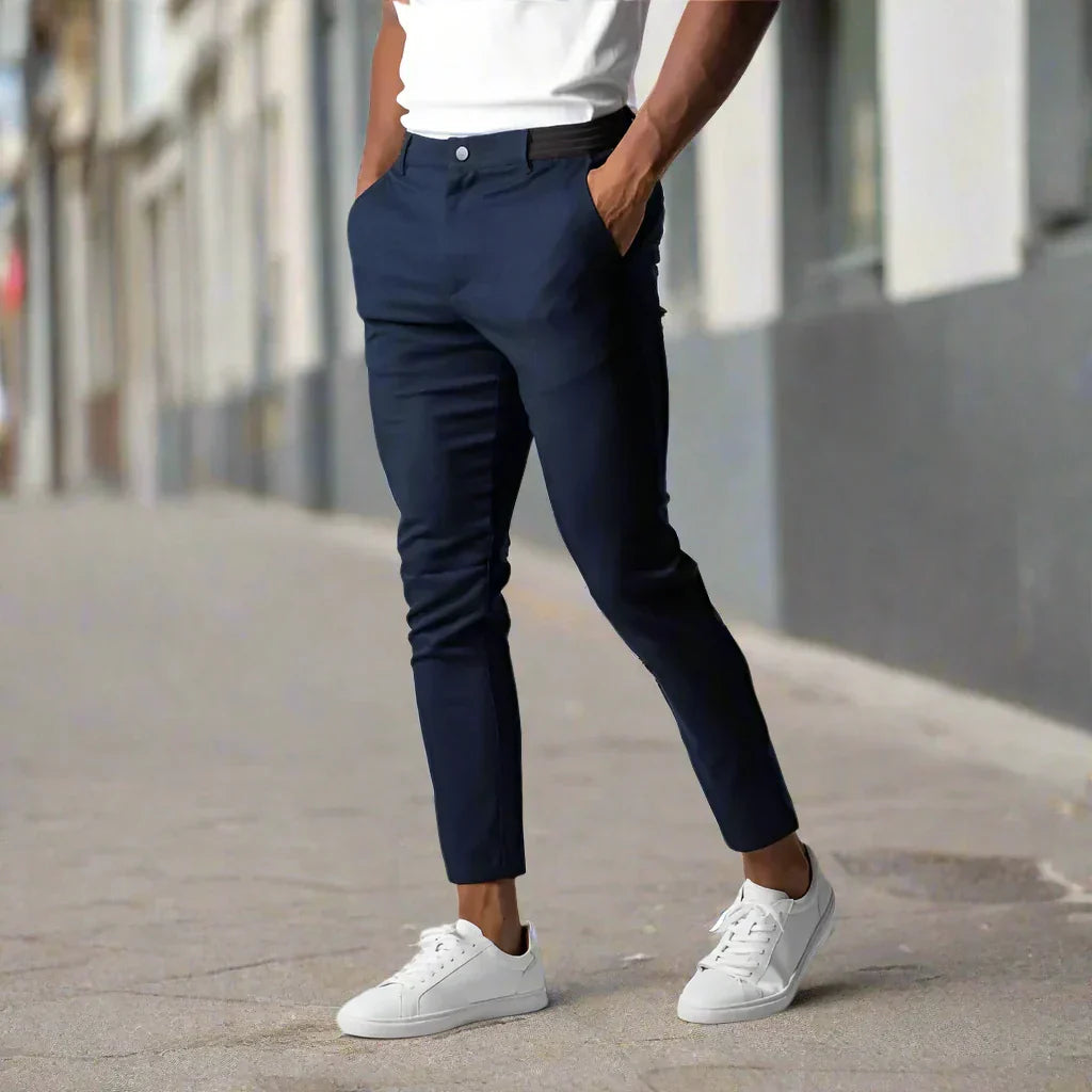 Oranji ® | Stijlvolle Slim-Fit Stretch Broek