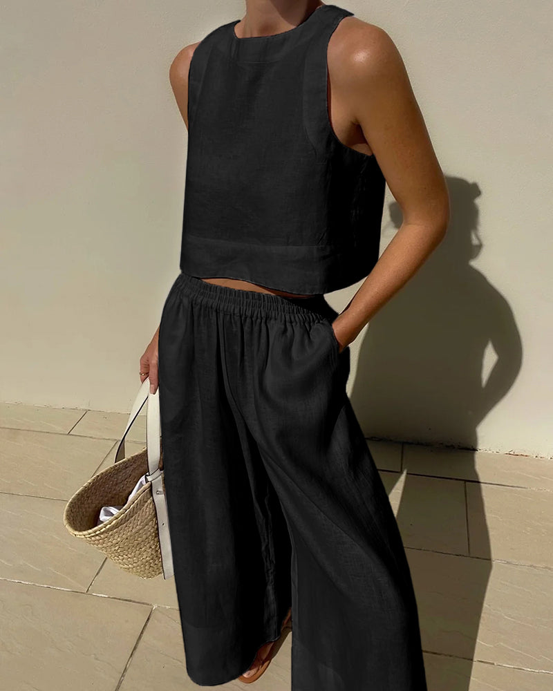 Oranji ® | Cherra - Casual Two-Piece Set