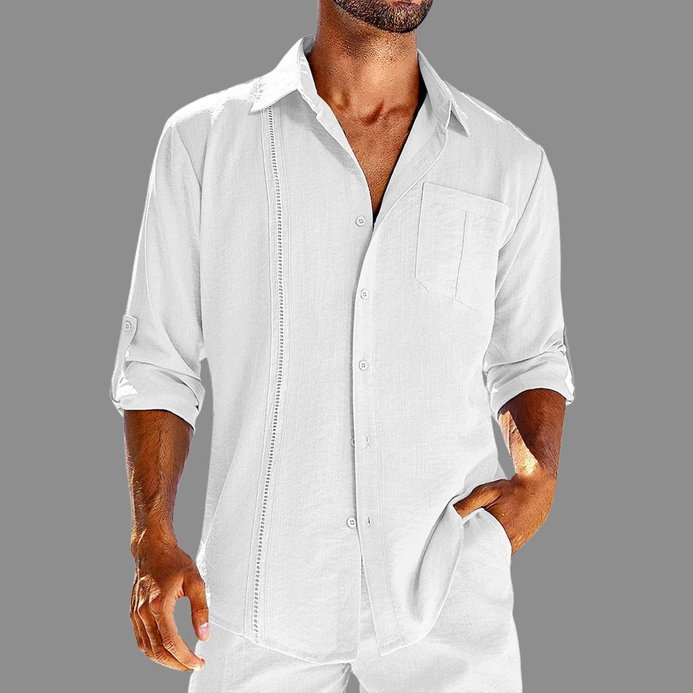 Oranji ® | Mathis - Het lichte en elegante overhemd voor de zomer
