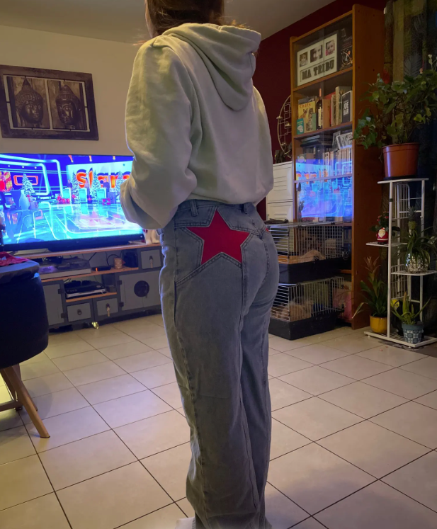 Oranji ® | Lily | Oversized star jeans