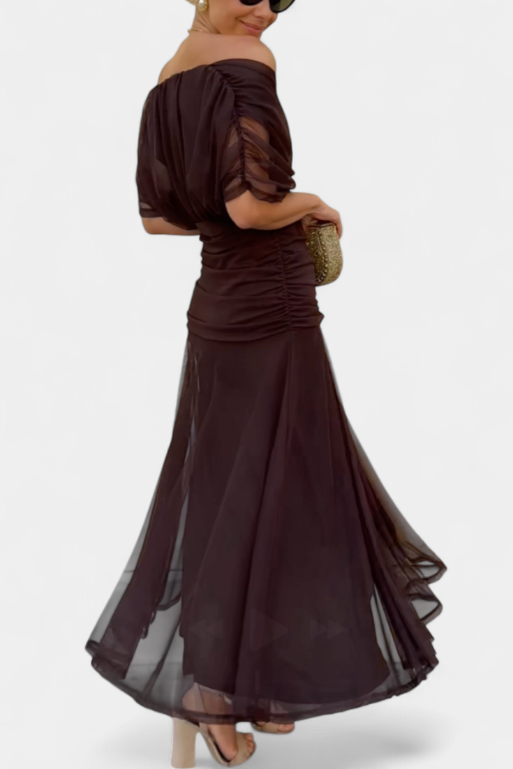 Laluna® | Elegante Jurk Met V-Hals