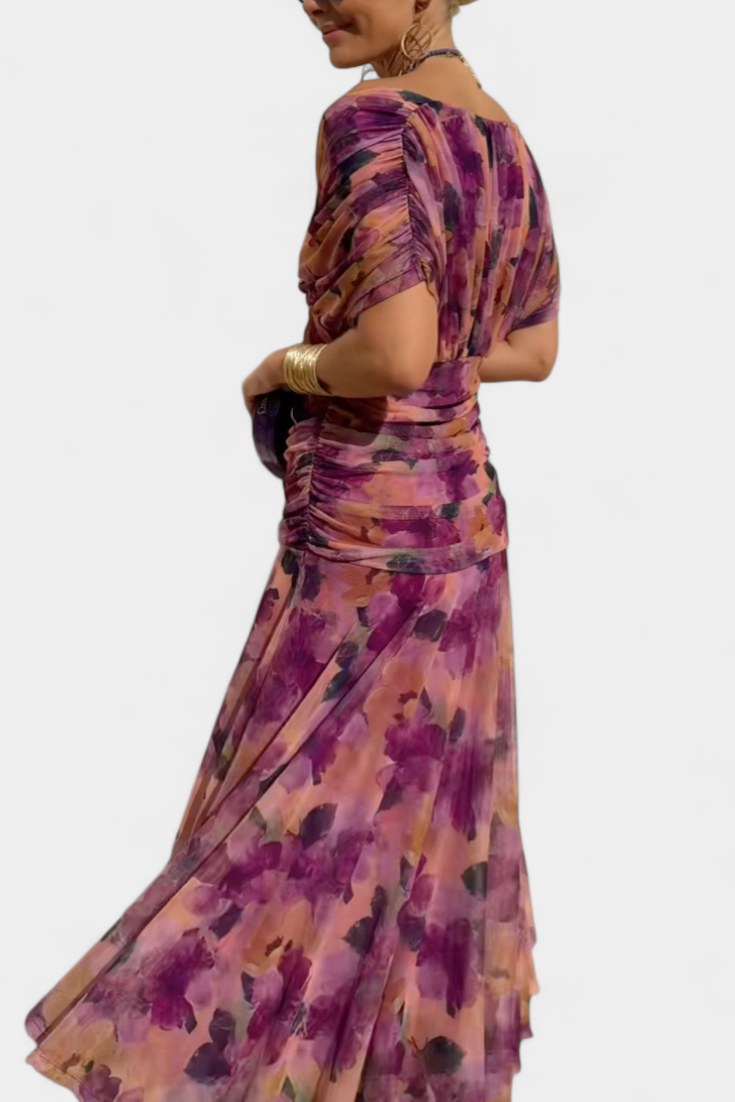 Laluna® | Elegante Jurk Met V-Hals