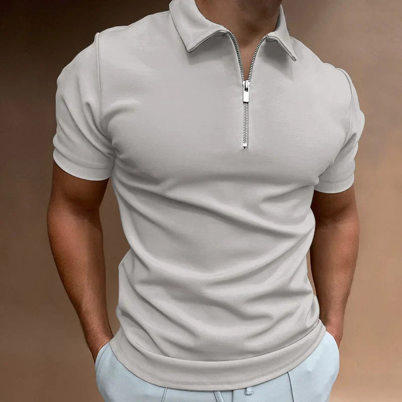 Oranji ® | Thijs - De Klassieke Rits Polo Shirt