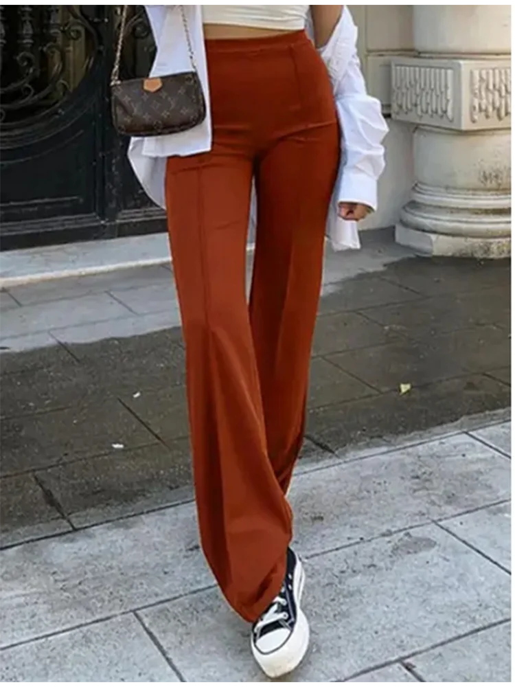 Oranji ® | Verdi | Slim-Fit Bell-Bottom Broek