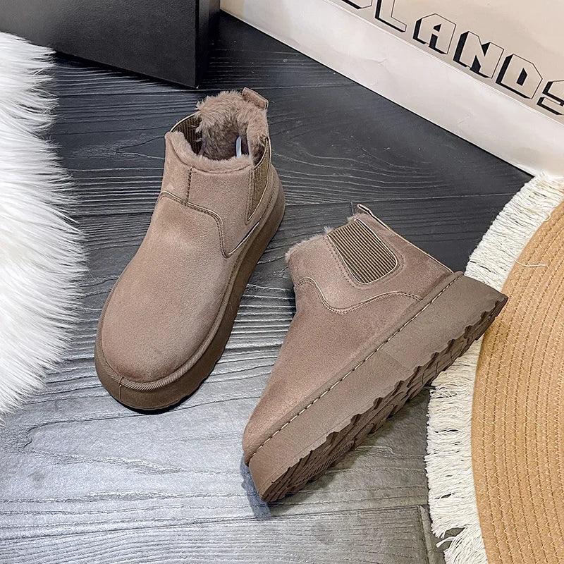 Lara – Comfortabele Katoenen Enkellaarsjes