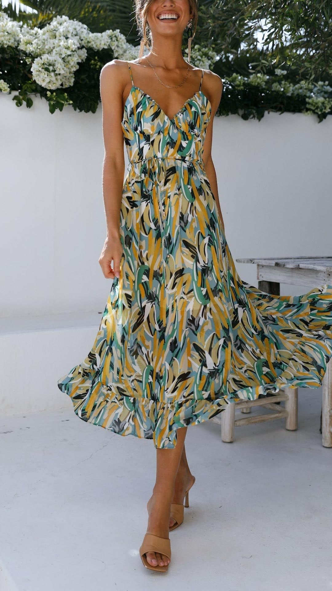 Oranji ® | Yara | Zomerse maxi jurk