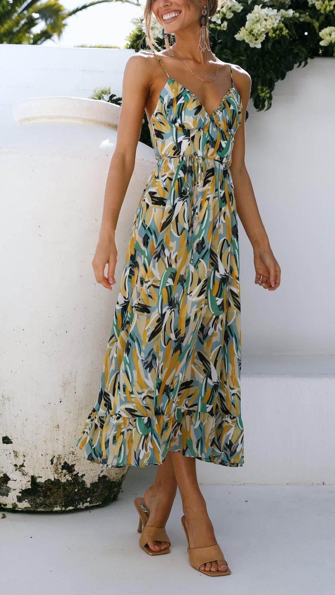 Oranji ® | Yara | Zomerse maxi jurk