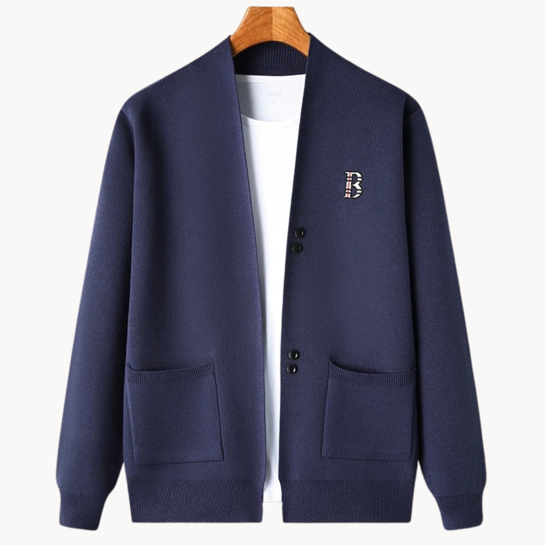 Oranji ® |  Stijlvolle Heren Cardigan
