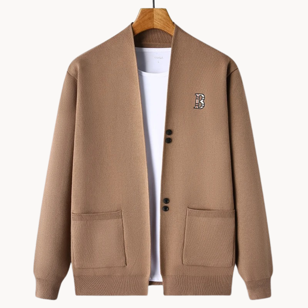 Oranji ® |  Stijlvolle Heren Cardigan