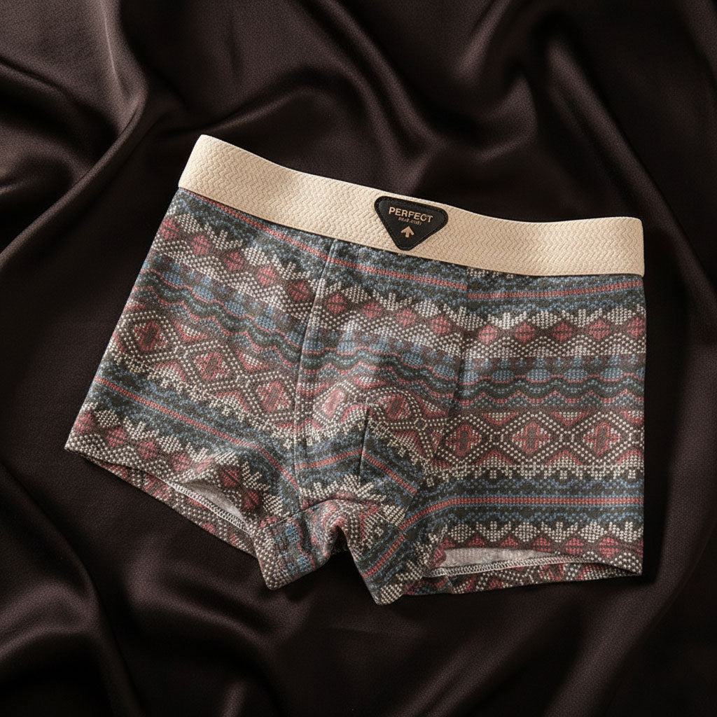 Porter Retro Katoenen Boxer Shorts