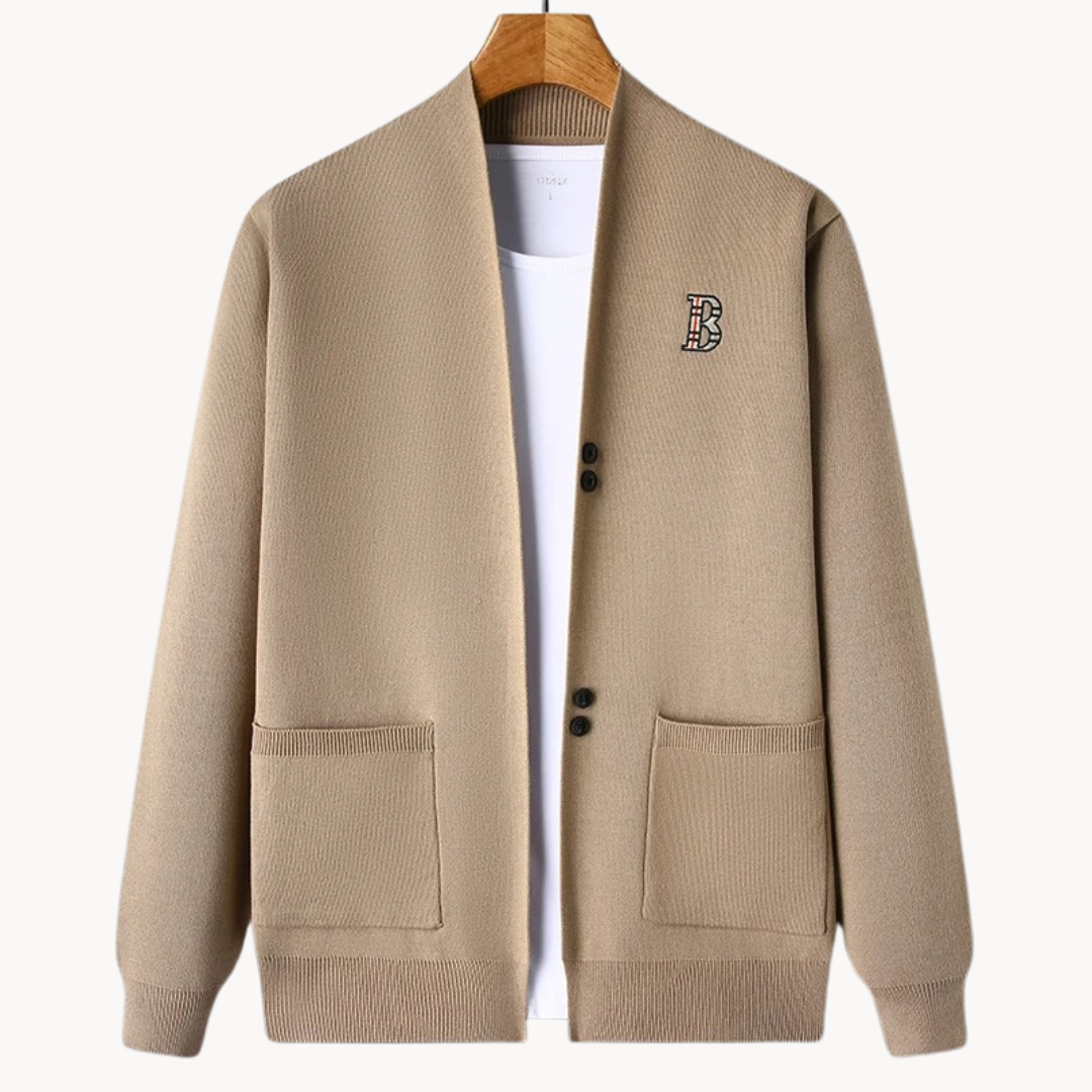 Oranji ® |  Stijlvolle Heren Cardigan