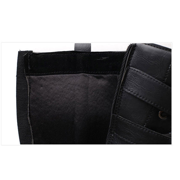 HEREN BOOTS MET METALEN GESP IN DE VORM VAN EEN SKELET MTA1716G2I