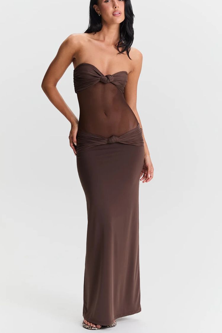 Oranji ® | Denisha | Slim Fit Maxi Dress