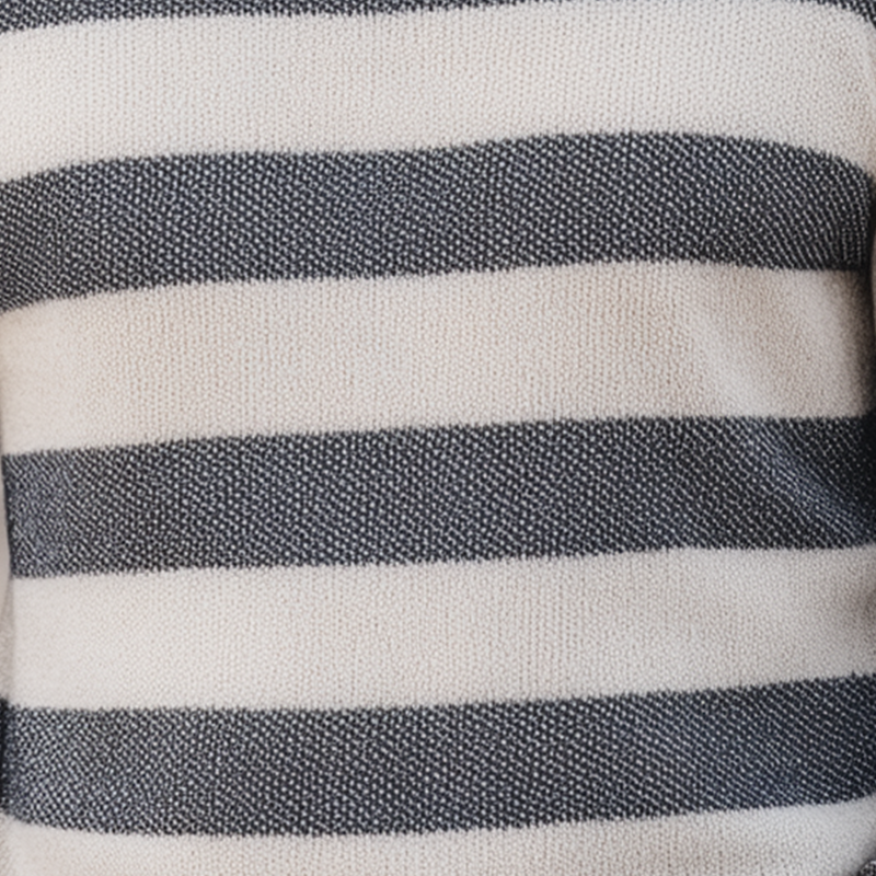 Heren Gestreepte Trui met Lange Mouwen MTA1368H9P